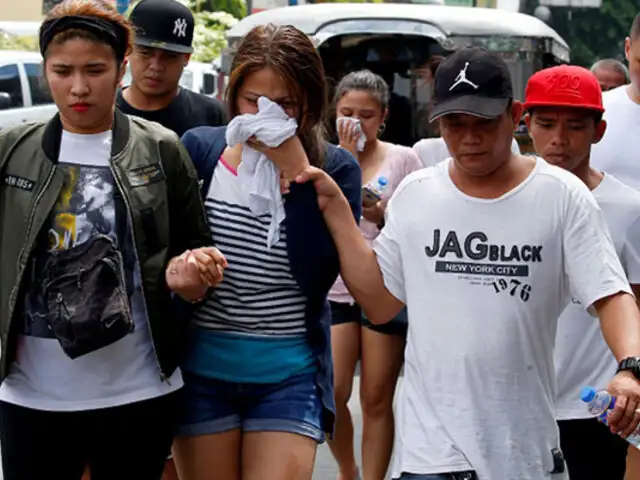 Filipinas: 36 heridos fue el saldo que dejó atentado a exclusivo hotel en Manila