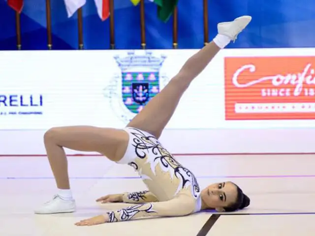 Peruana Thais Fernández ganó una medalla de oro de gimnasia en Londres