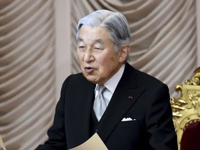 Japón: por unanimidad parlamento aprueba dimisión de emperador Akihito