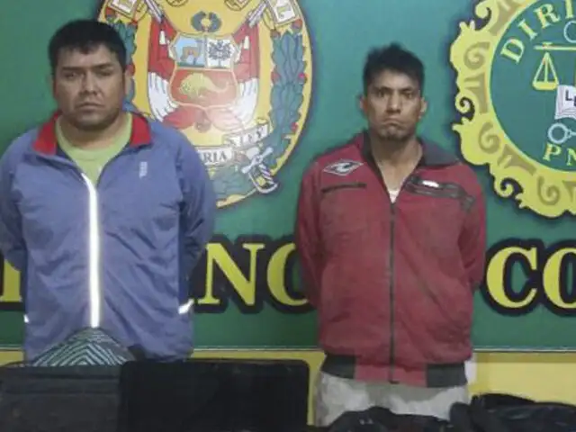 Comas: PNP realiza captura de integrantes de la banda  “Los Malditos de Zapallal”