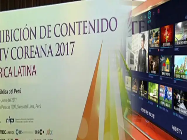 Panamericana Televisión estuvo presente en evento de la TV Coreana