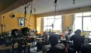 Chiclayo: hallan a trabajadores encerrados con candados en taller de confecciones