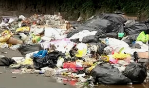 Calles de Chorrillos repletas de basura tras celebraciones del 29 de junio