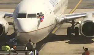 United Airlines y su emotiva despedida de Venezuela