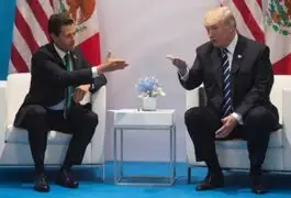 Donald Trump reitera ante Peña Nieto que México debe pagar el muro fronterizo