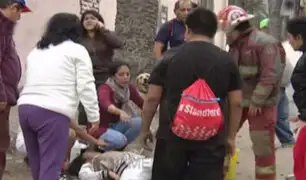 Denuncian que hospital Loayza no tiene tomógrafo para atender a heridos de Cerro San Cristóbal