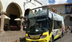 Buses panorámicos circulan sin autorización en Arequipa y Cusco