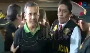 Así fue el ingreso de Ollanta Humala y Nadine Heredia a Palacio de Justicia