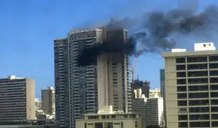 EEUU: al menos tres muertos deja incendio en edificio en Hawái