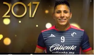 Raúl Ruidíaz gana el 'Balón de Oro MX' al 'Mejor delantero'