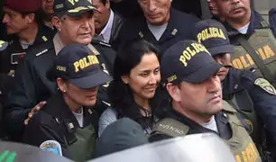 Llegada de Nadine Heredia a penal genera protesta de internas