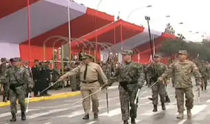 Fuerzas Armadas y Policía Nacional realizaron último ensayo previo a la Parada Militar