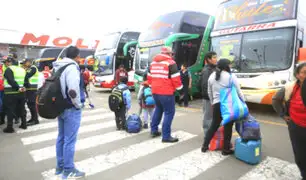 Precios de pasajes a provincias se elevan en terminales terrestres de Lima