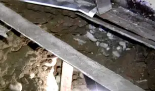 Rímac: mujer cava túnel bajo casas de sus vecinos para buscar oro
