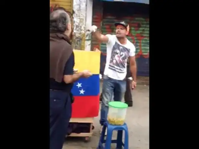 Facebook: Un indignado vendedor de arepas venezolano le responde así a un peruano simpatizante de Maduro [VIDEO]