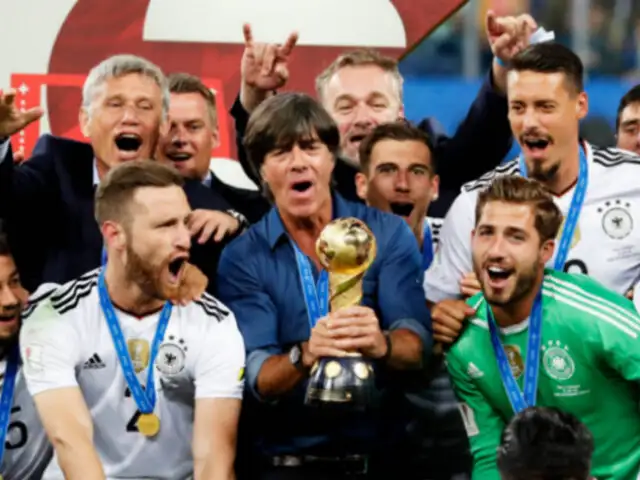 Alemania venció a Chile y se coronó campeón de la Copa Confederaciones