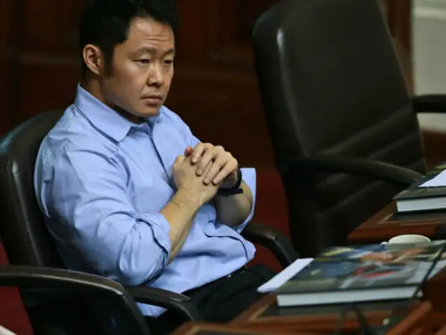 Congresista Kenji Fujimori sobre proceso disciplinario: "¡Soy inocente!"