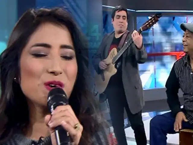 Cantante Pierina Caycho interpreta clásicos criollos en quechua
