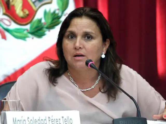 Ministra Pérez Tello: No hay marcha atrás sobre caso de procuradoras