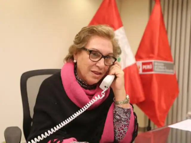 Ministra Ana María Romero también dejaría Gabinete Ministerial