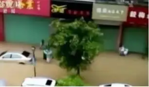 China: miles de afectados por el paso del Tifón Haitang