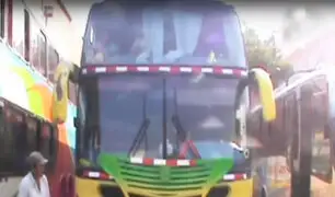 Tarapoto: banda de delincuentes “pepean” a pasajeros de bus para robarles