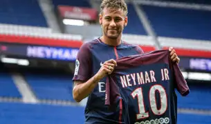 Neymar fue presentado oficialmente como jugador del PSG