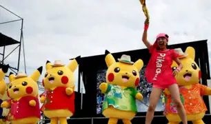 Pokemón: miles de fanáticos participaron en festival de Pikachu