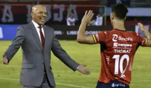 Roberto Mosquera en cuartos de final de la Copa Libertadores con Jorge Wilstermann