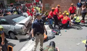 VIDEO: atropello masivo deja un muerto y 19 heridos en EEUU