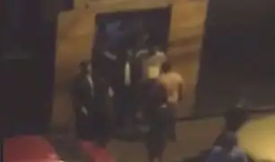 San Miguel: turba atacó a joven a la salida de discoteca para robarle