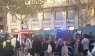 Continúa la condena mundial por atentado registrado en Barcelona