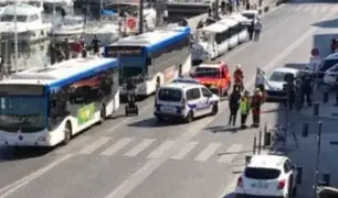 Francia: un muerto tras embiste de furgoneta en Marsella
