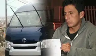 Comas: familia sufre violento robo de su minivan