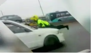 Conductor embistió a inspector de transporte de la Municipalidad de Lima