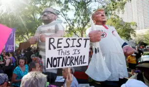 EEUU: miles protestan contra Trump en Arizona