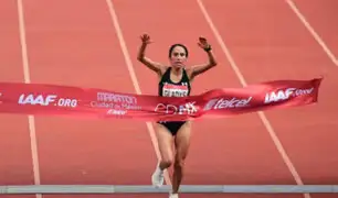 Gladys Tejeda ganó la maratón de México y rompe récord