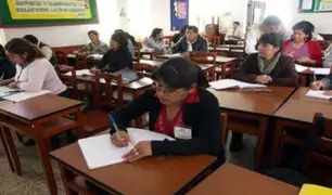 Minedu organizará prueba complementaria para docentes afectados por protestas