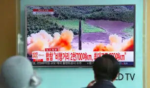Difunden video del lanzamiento de misil norcoreano que sobrevoló japón