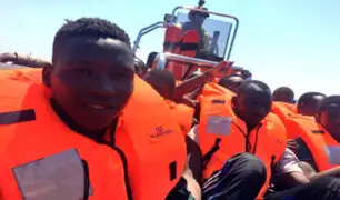 Libia: rescatan a 500 inmigrantes en mar Mediterráneo