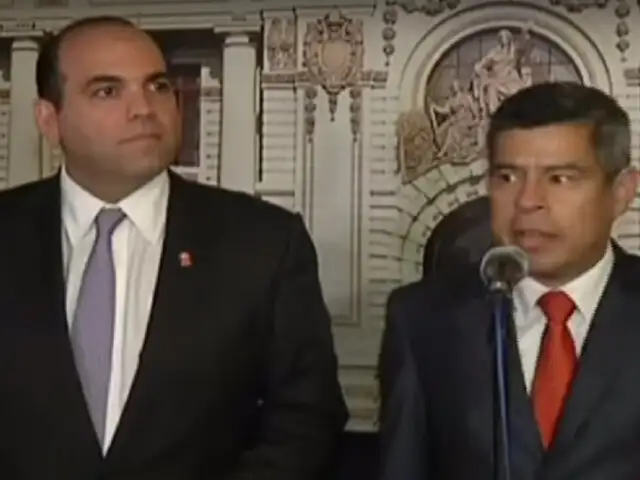 Zavala y Galarreta calificaron de 'fructífera' reunión en el Congreso