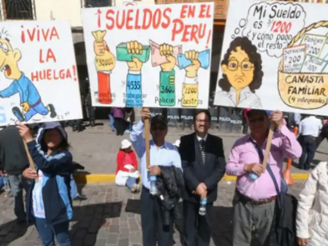 La huelga continúa: profesores no acatan el regreso a las aulas