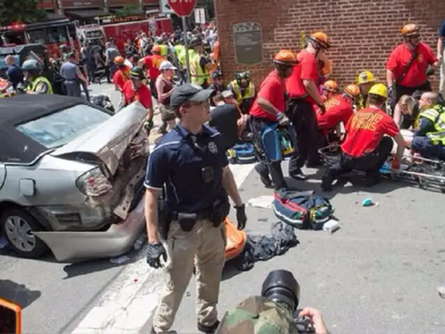 VIDEO: atropello masivo deja un muerto y 19 heridos en EEUU