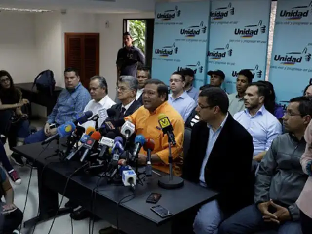 Venezuela: oposición rechaza eventual intervención militar de EEUU