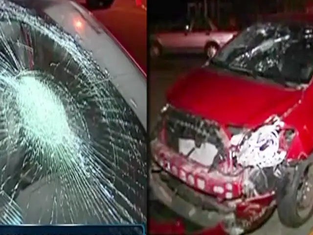 San Miguel: abogado provoca accidente de tránsito y deja dos heridos