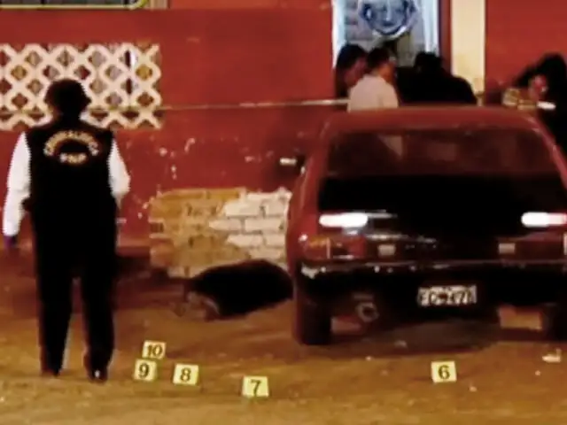 Callao: sujeto es asesinado de quince balazos en AA.HH. Centenario