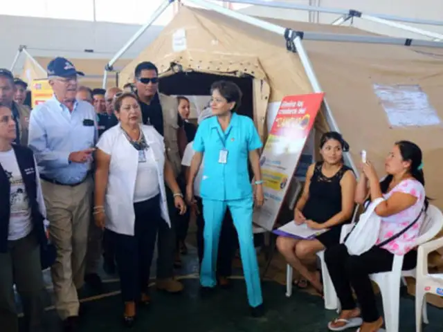 Presidente Pedro Pablo Kuczynski inspeccionó hospital Diospi en Apurímac 