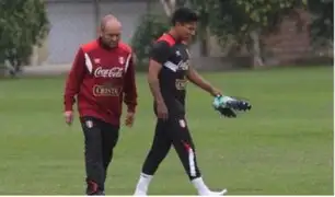 Perú vs. Ecuador: Ruidíaz terminó lesionado tras entrenamientos