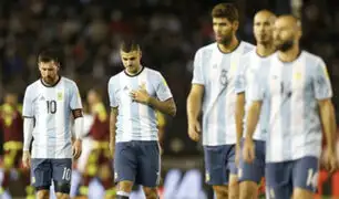 Argentina podría quedarse fuera de Rusia 2018 tras empate con Venezuela