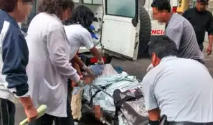 Lambayeque: un muerto y dos heridos deja choque entre auto y camión